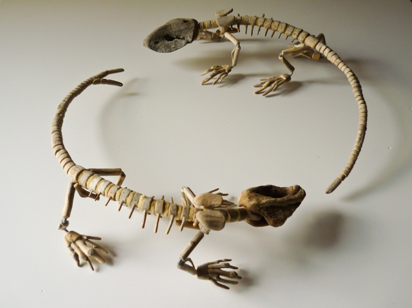 Giovanni Longo / Twin lizards, 2013