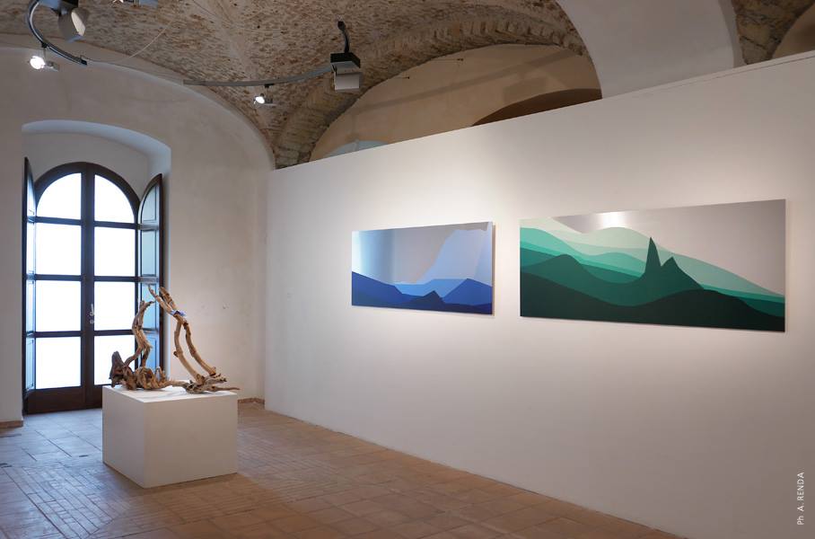 Giovanni Longo, Fragile Landscapes, installation view